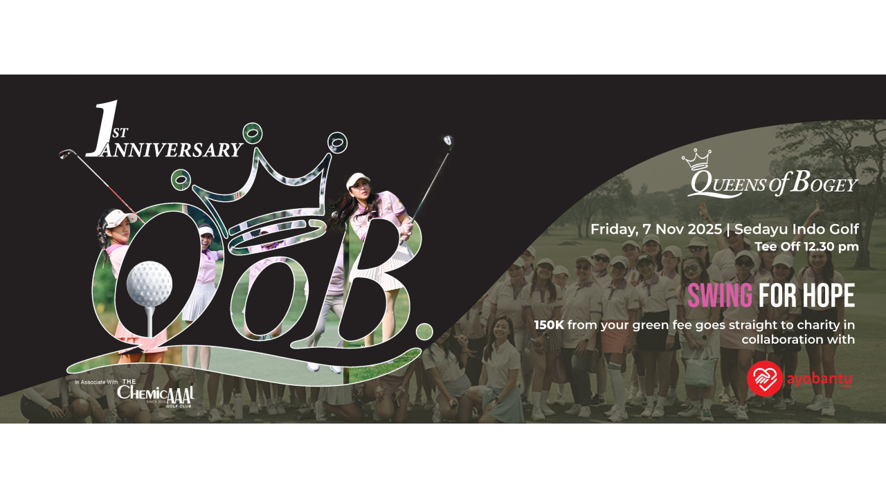 Fun Golf Tournament: Swing for Hope Celebrate with Love Queens of Bogey 1st Anniversary